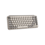 Logitech POP Keys Wireless Mechanical Keyboard With Emoji - Sand