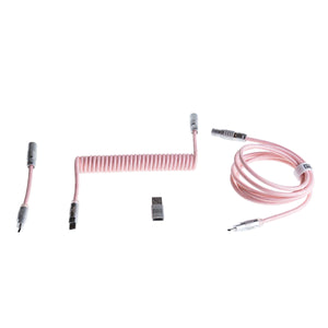 Wooting Premium Cable Set - Blossom Pink