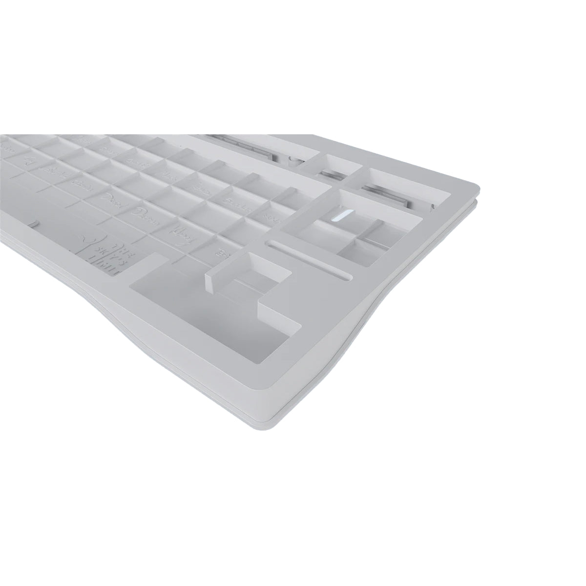 Wooting 80HE Zinc Alloy Keyboard Case - White – Computer Lounge