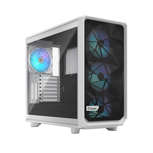 Fractal Design Meshify 2 RGB Mid Tower Case - White TG Clear Tint