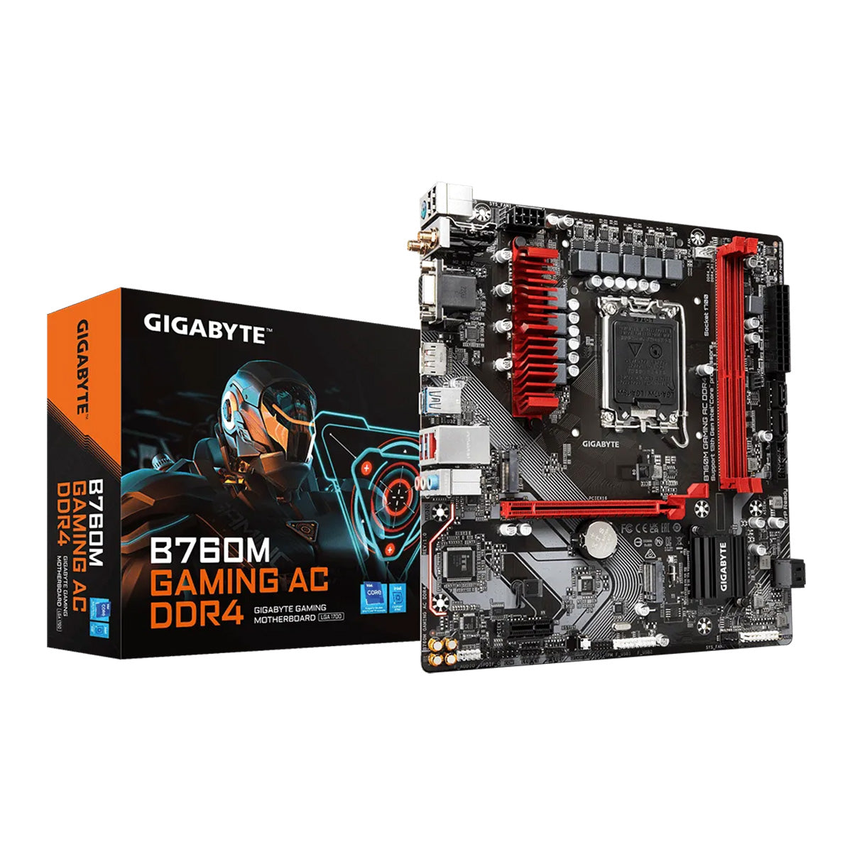 Gigabyte B760M GAMING AC DDR4 DDR4 mATX Motherboard