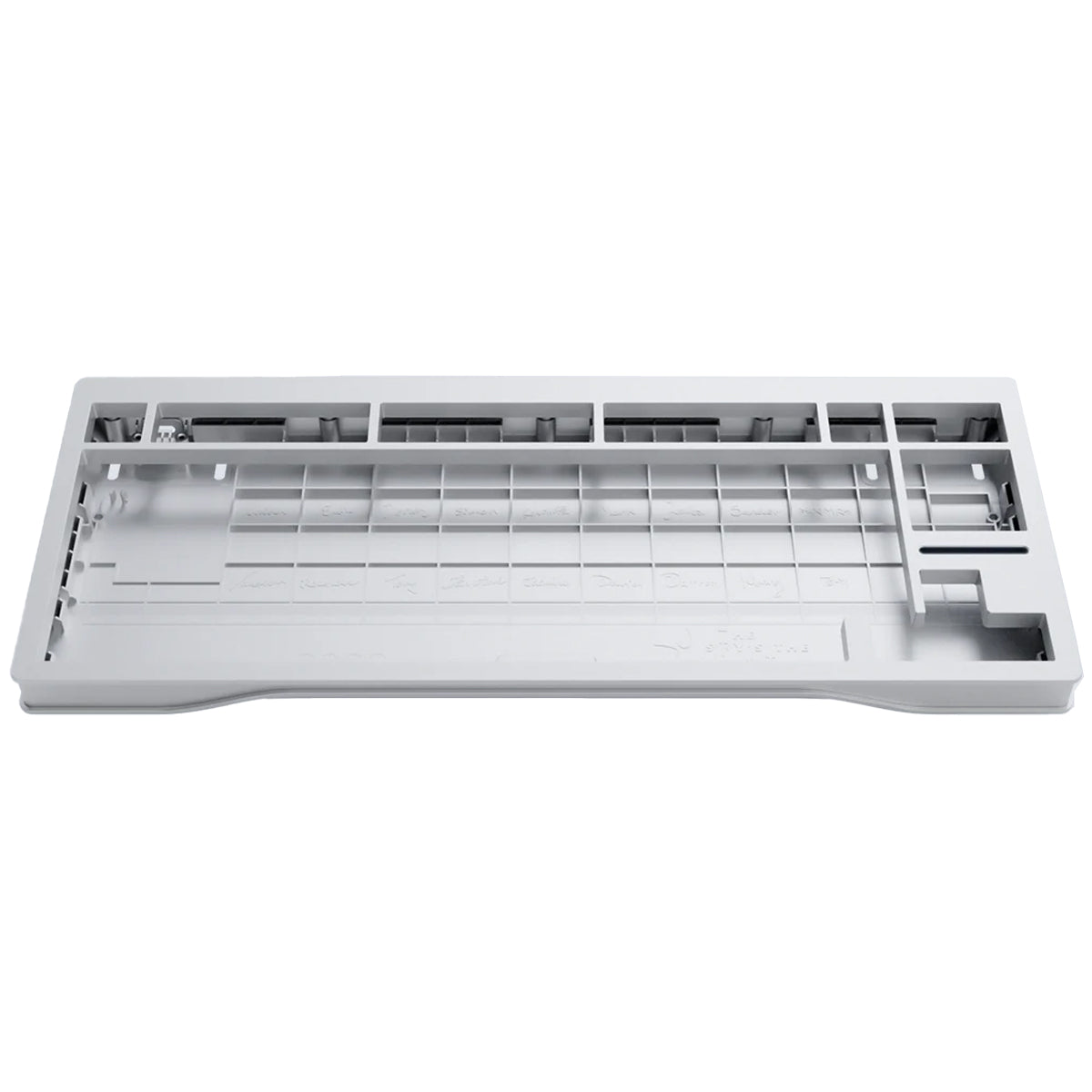 Wooting 80HE Zinc Alloy Keyboard Case - White – Computer Lounge
