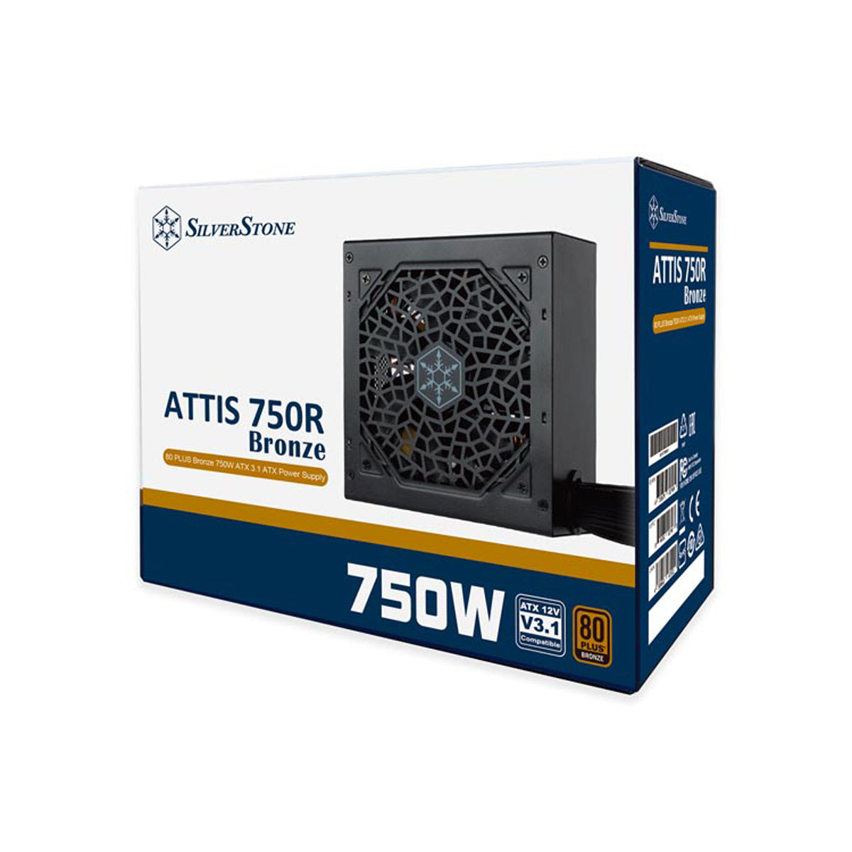 Silverstone AT750R 750W 80Plus Bronze Power Supply