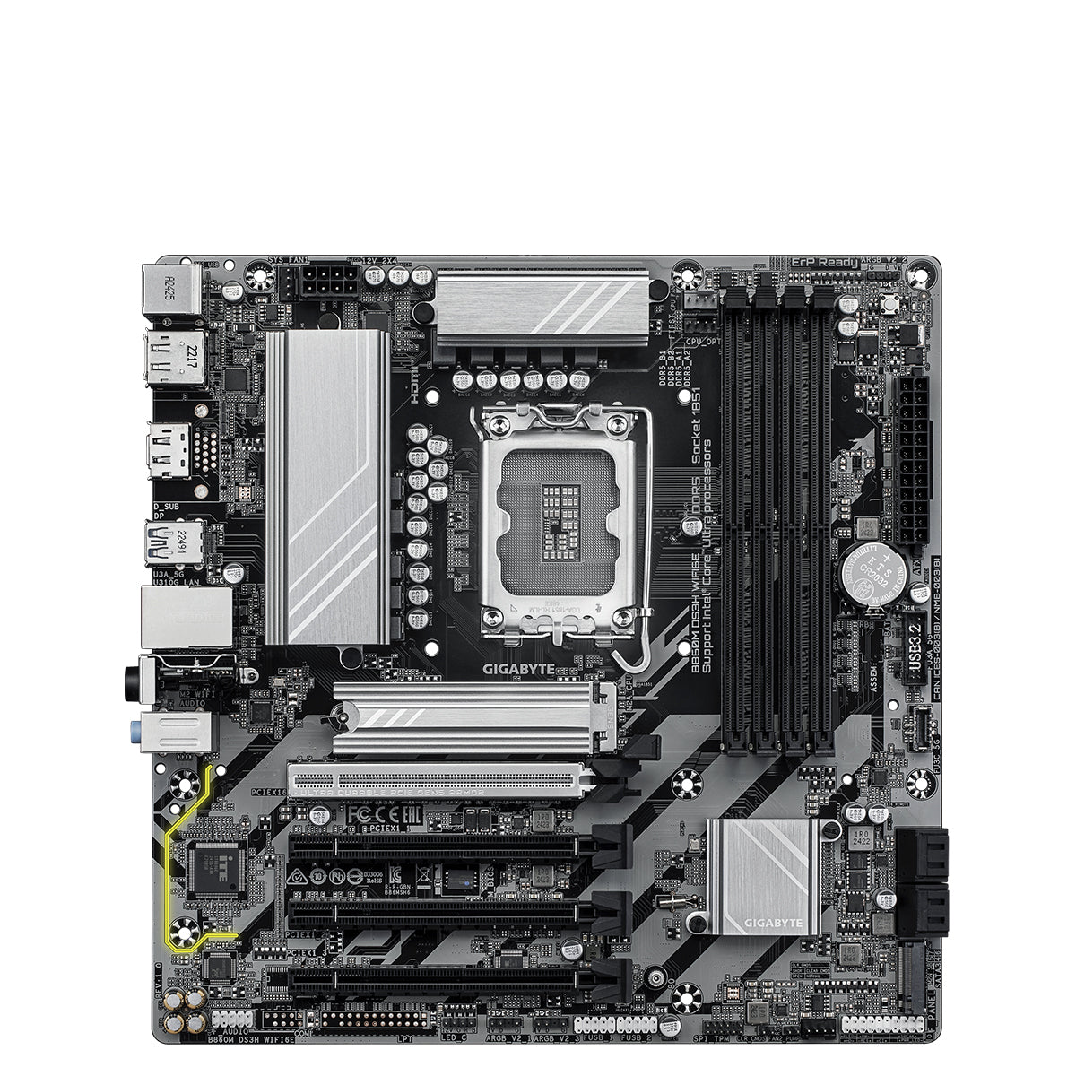 GIGABYTE B860M DS3H WIFI6E mATX Motherboard