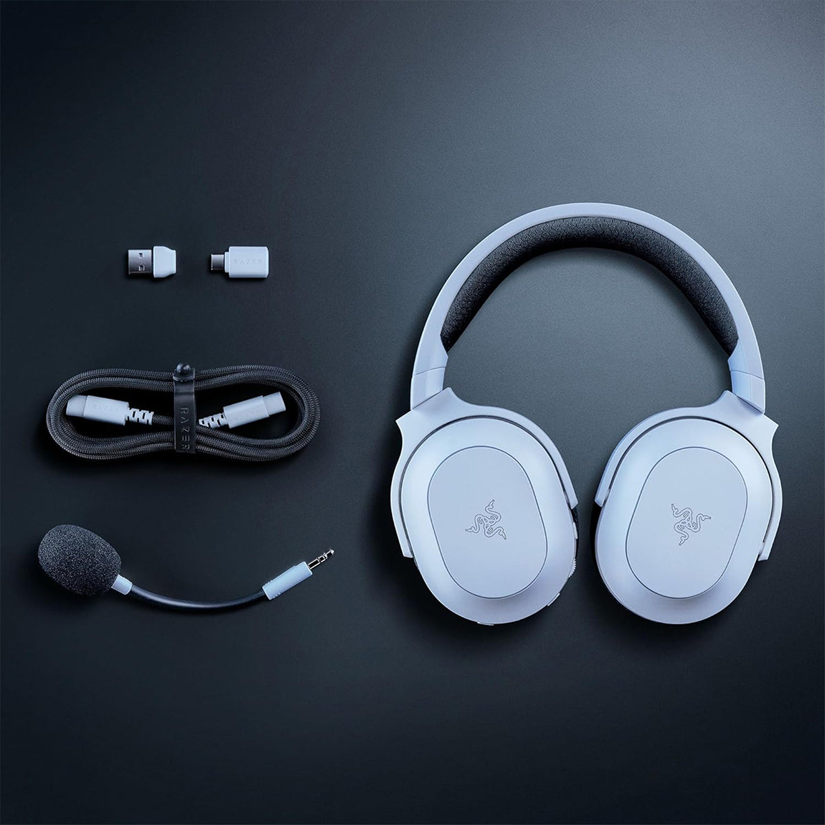 Razer Barracuda X Chroma Wireless Gaming Headset for PS/PC - White