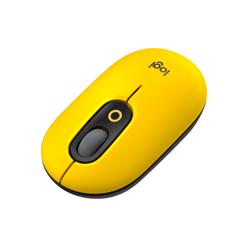 Logitech POP Mouse With Emoji - Blast Yellow