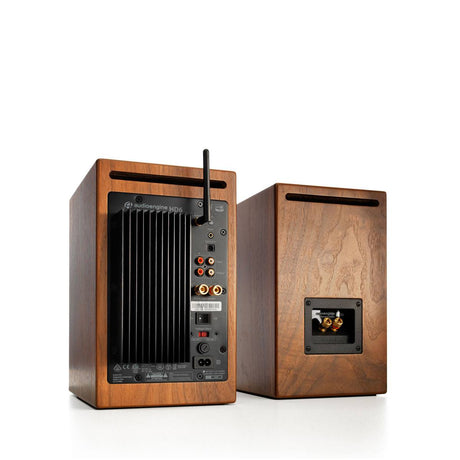 Audioengine HD6 Powered Bookshelf Speakers - Walnut