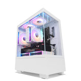 Qubit RR RX 9060 XT 8GB Ryzen 5 7500F Gaming PC - White