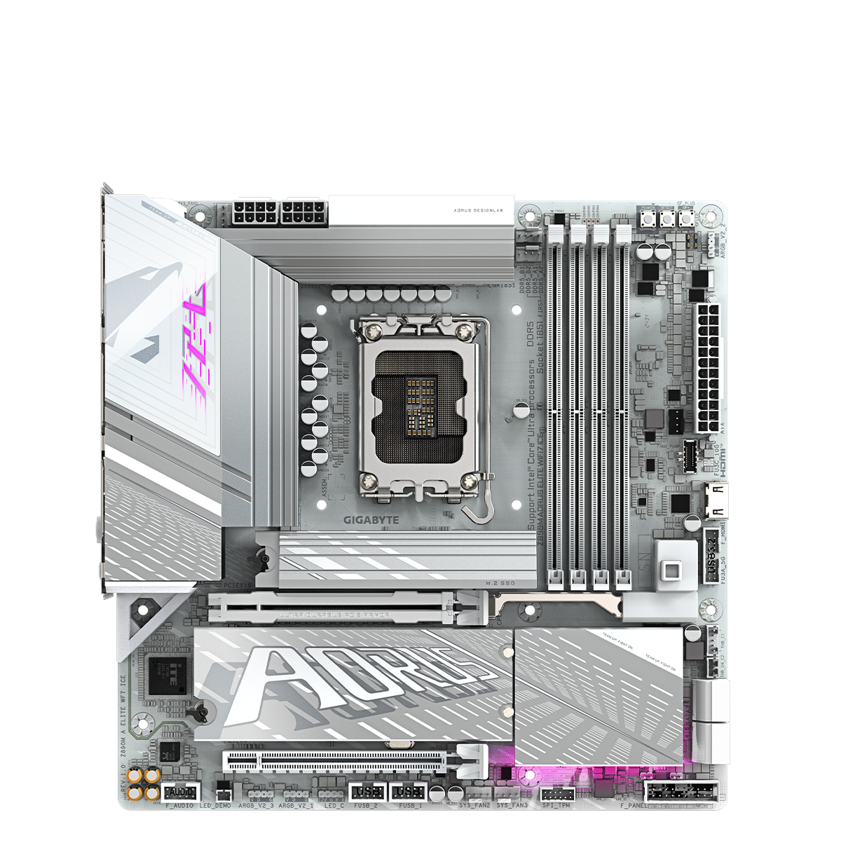 Gigabyte Z890M AORUS ELITE WIFI7 ICE mATX Motherboard