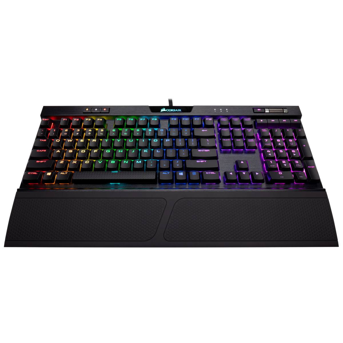 Corsair K70 RGB MK.2 Low Profile RAPIDFIRE Mechanical Keyboard - Cherry MX Low Profile Speed