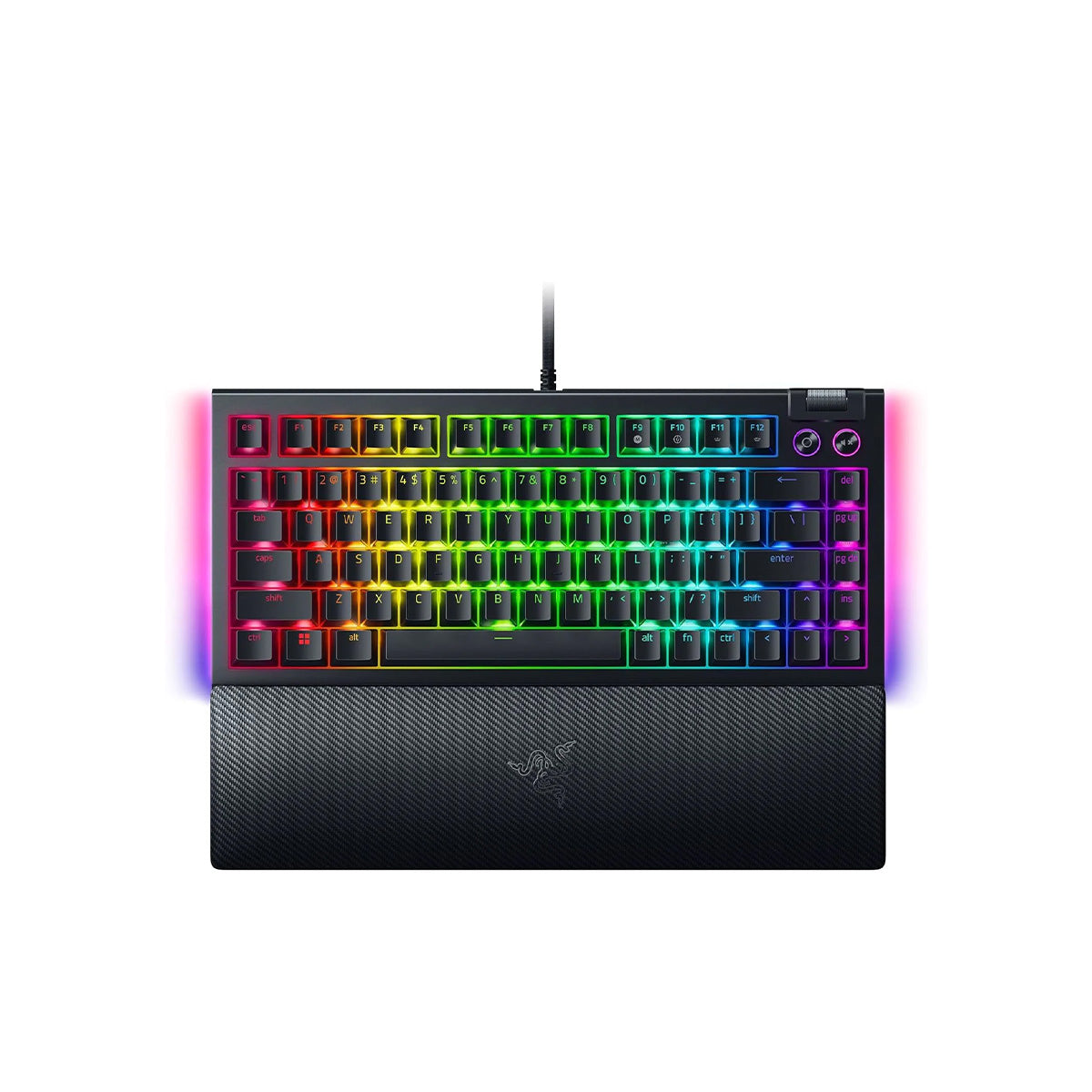 Razer BlackWidow V4 75% Mechanical Gaming Keyboard - Tactile Switch