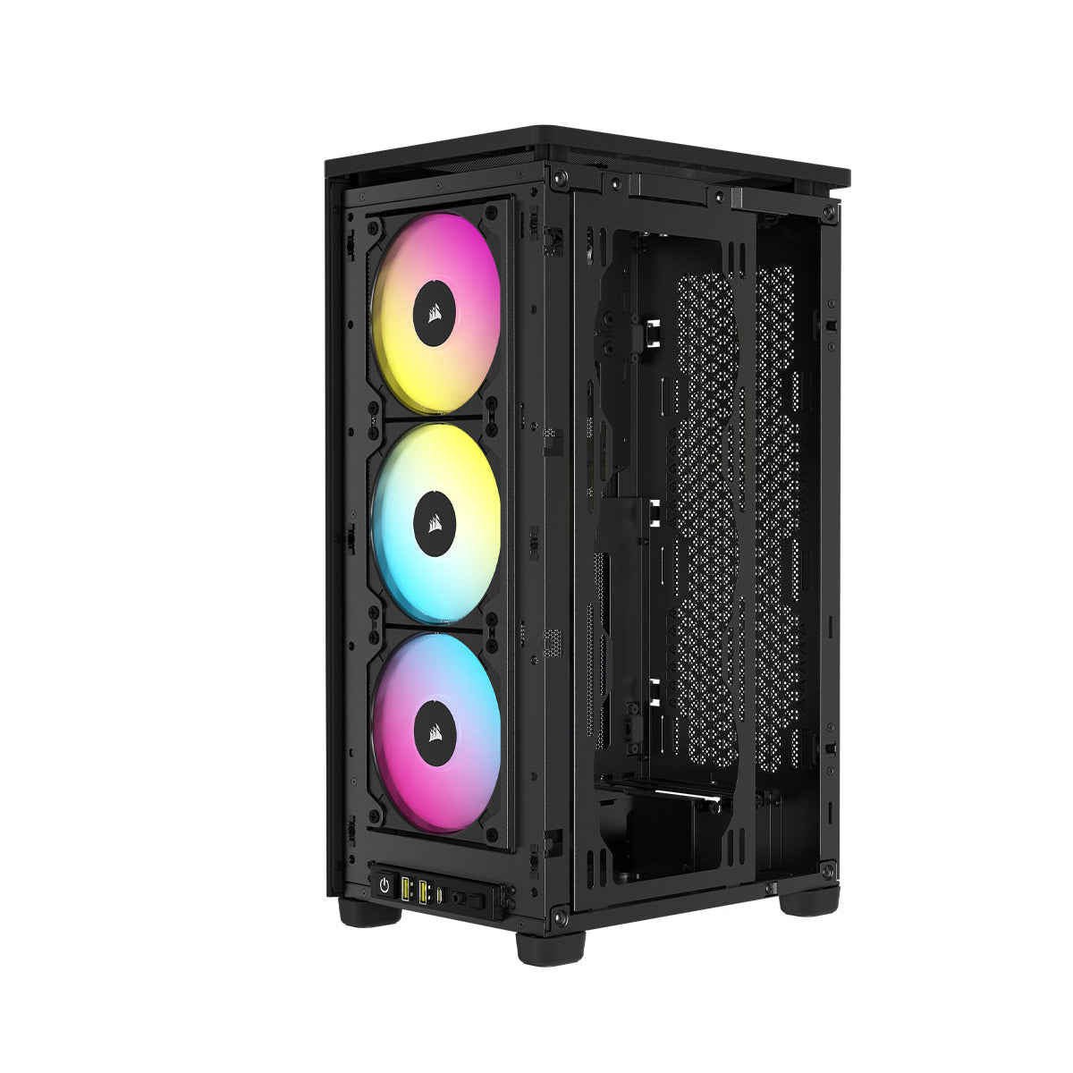 Corsair iCUE 2000D RGB AirFlow ITX Tower Case - Black – Computer