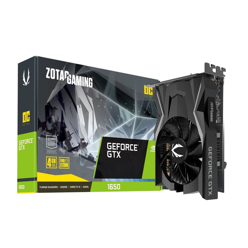 Zotac GeForce GTX 1650 OC GDDR6 4GB Graphics Card