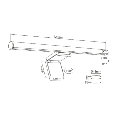 Lumi Monitor Light Bar with Wireless Remote Control