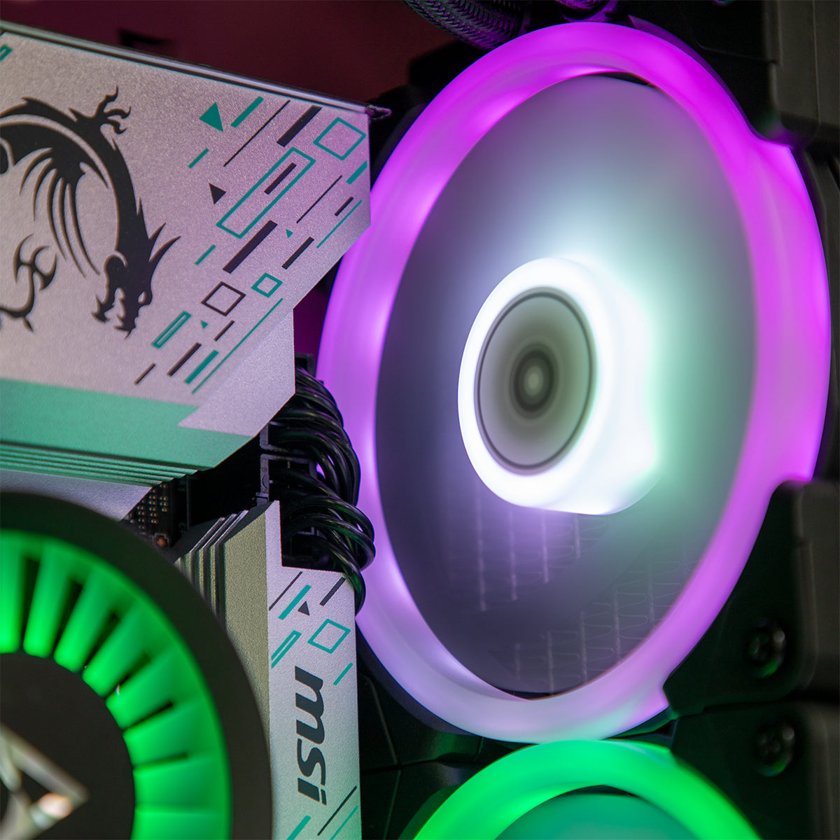 Pop RTX 5070 Ti Ryzen 7 9800X3D Gaming PC - MACHA