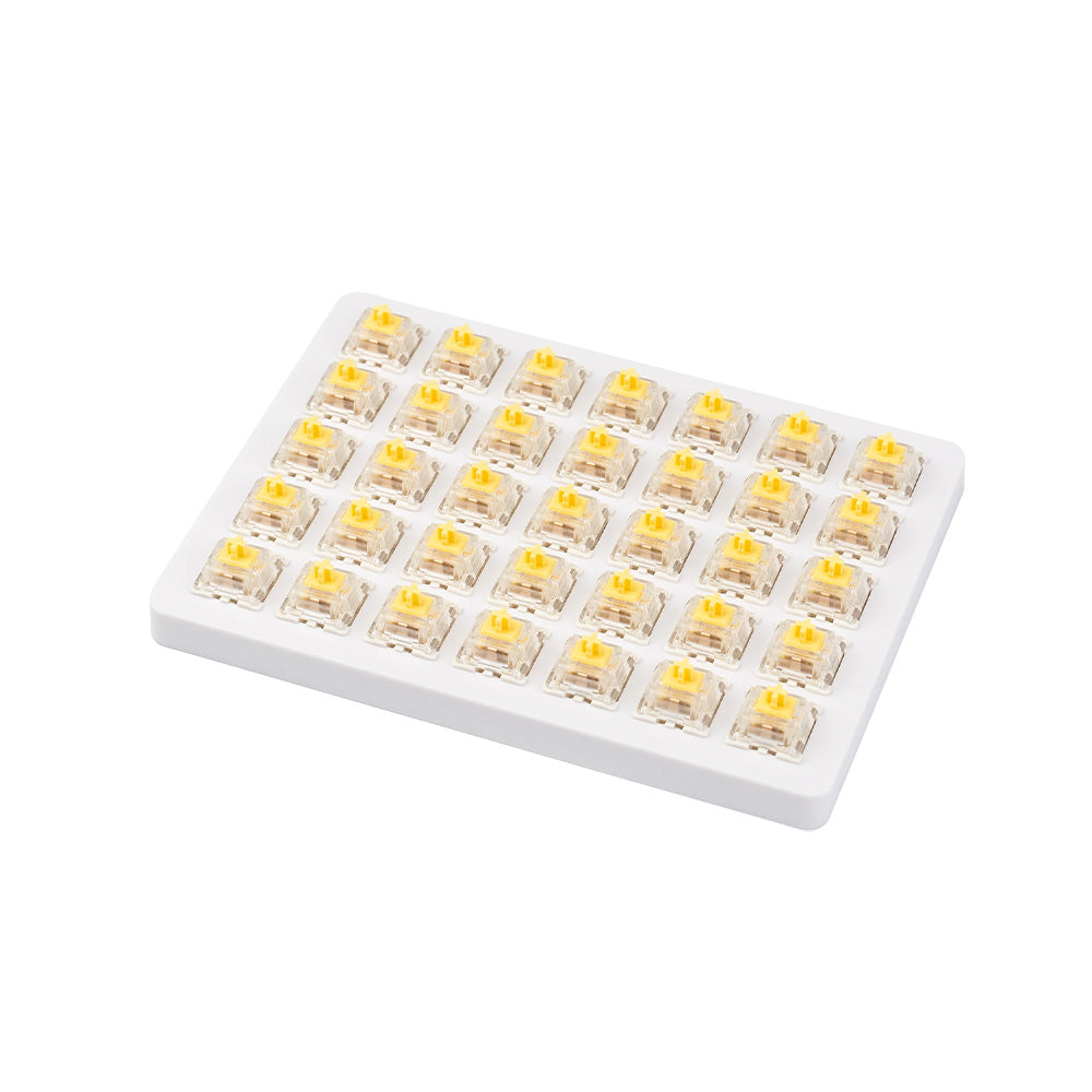 Keychron Gateron Yellow Mechanical Keyboard Switche Set - 35 Switches