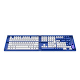 Akko Blue and White Fullset PBT Doubleshot ASA Profile 197 pcs Keycaps