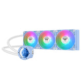 Thermaltake TH360 V2 Ultra ARGB Customizable 2.1" LCD Display AIO Liquid CPU Cooler Hydrangea Blue Edition