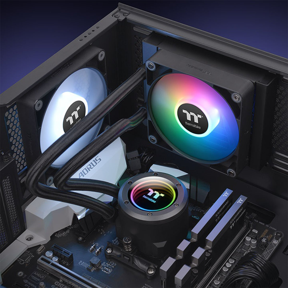 Thermaltake TH120 V2 ARGB Sync Edition AIO Liquid CPU Cooler