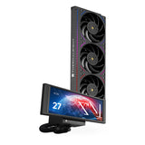 Thermalright Trofeo Vision 360 360mm LCD AIO Liquid CPU Cooler - Black
