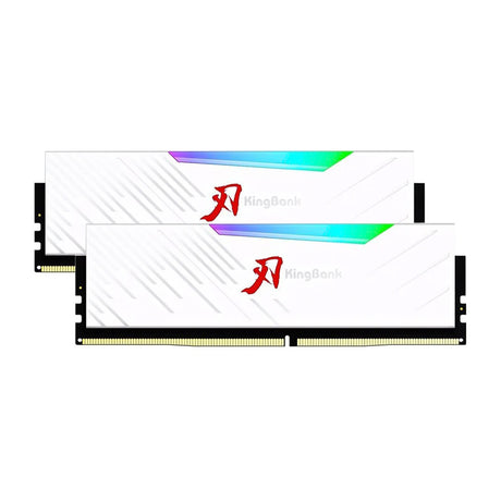 Kingbank KRRW RGB 32GB (2x16GB) DDR5-6000 CL30 Memory - White