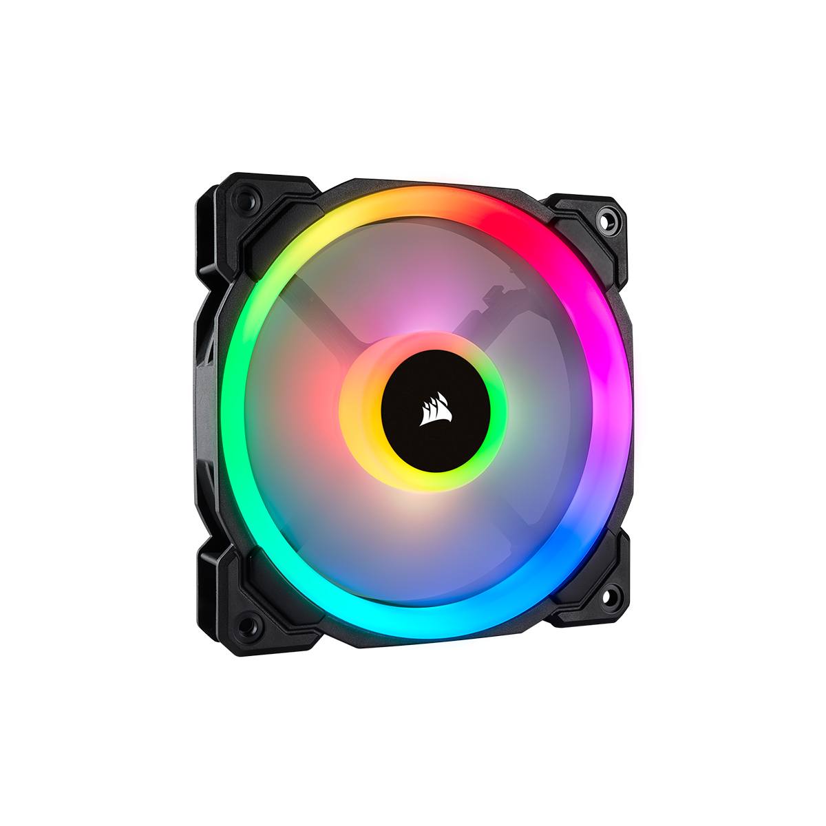 Corsair LL120 RGB 120mm Dual Light Loop RGB LED PWM Fan - 3 Fan Pack