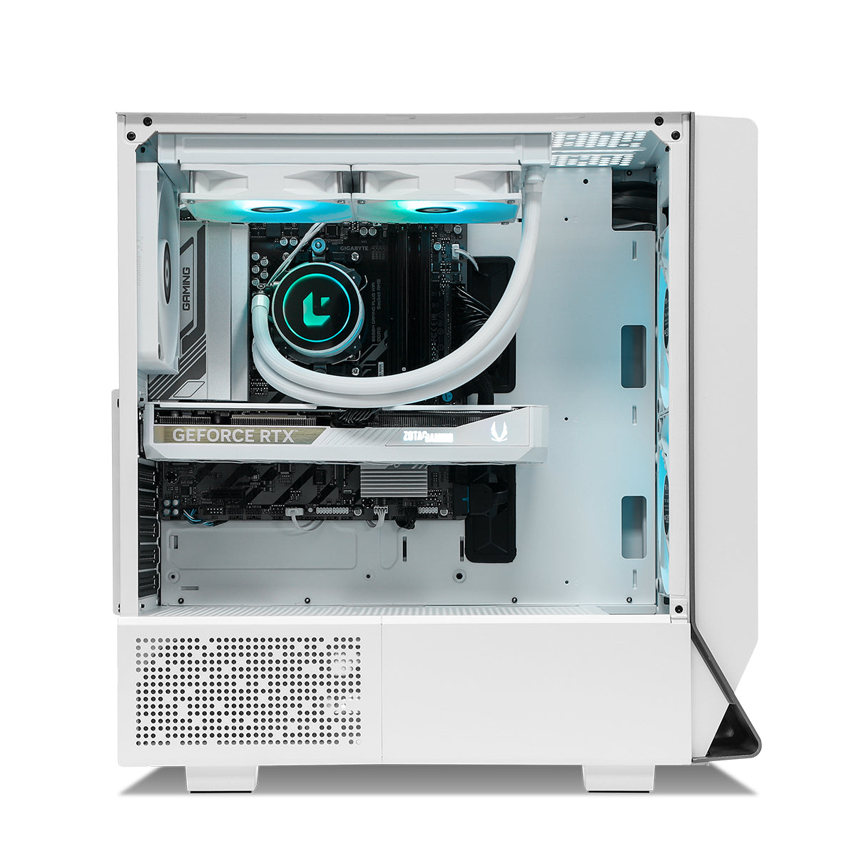 Blizzard RTX 5070 Ryzen 7 9700X Gaming PC - WHITE