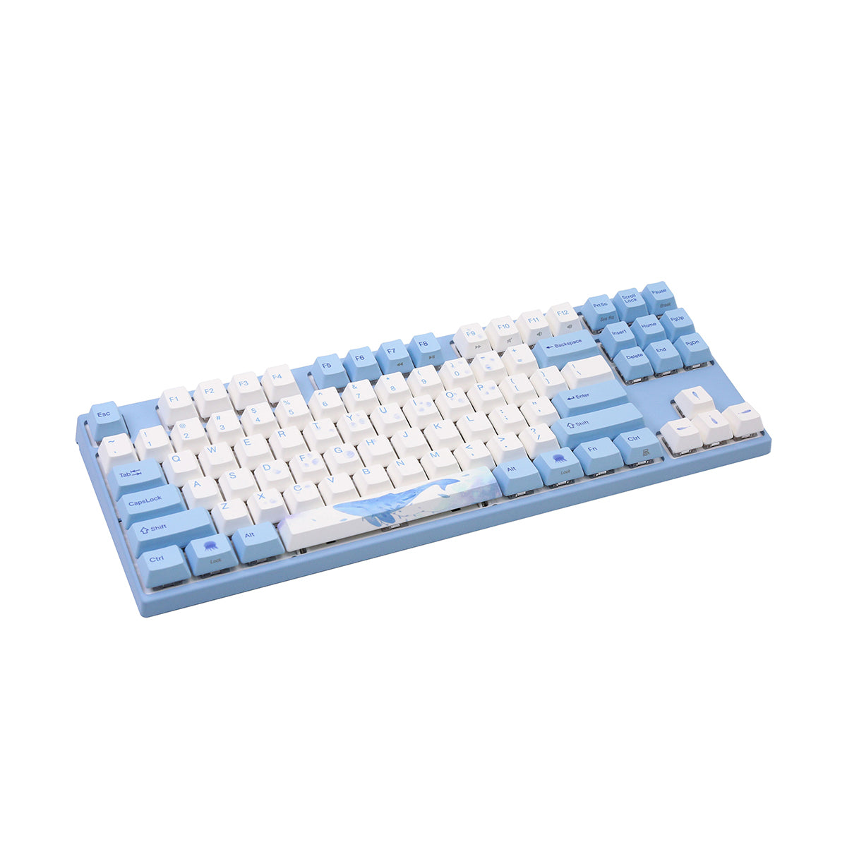 Varmilo VEM87 Sea Melody TKL Mechanical Keyboard - EC Daisy V2 Linear Switch