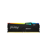 Kingston FURY Beast RGB 32GB (2x 16GB) DDR5 6000MHz CL40 Memory