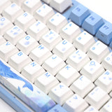 Varmilo VEM87 Sea Melody TKL Mechanical Keyboard - EC Sakura V2 Linear Switch