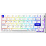 Akko MOD 007B PC Blue on White 75% RGB Wireless Mechanical Keyboard - Piano Switch