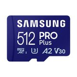 Samsung Pro PLUS 512GB Micro SDXC with Adapter