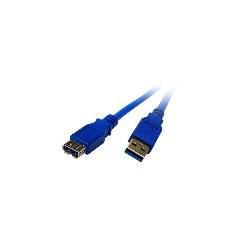 Dynamix USB 3.0 USB-A to A Blue Extension Cable - 5M