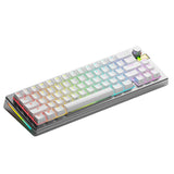 Glorious GMMK 3 Pro HE 65% Wireless Mechanical Keyboard Fox HE Linear Switch - Silver