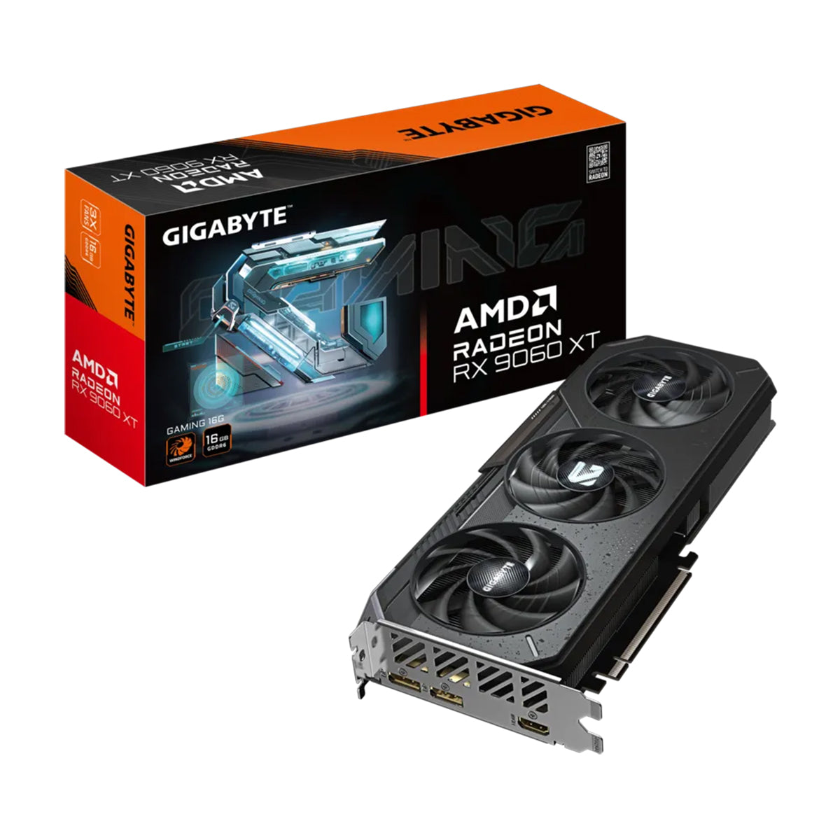 GIGABYTE Radeon RX 9060 XT GAMING 16GB Graphics Card