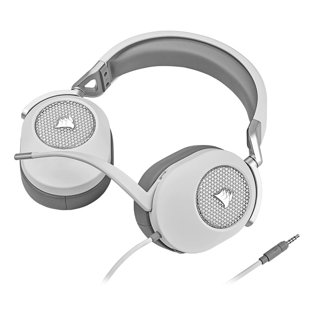 Corsair HS65 Surround Gaming Headset - White