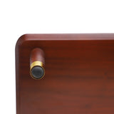 Lumi STB-165 Premium Wooden Monitor Riser Dark Walnut