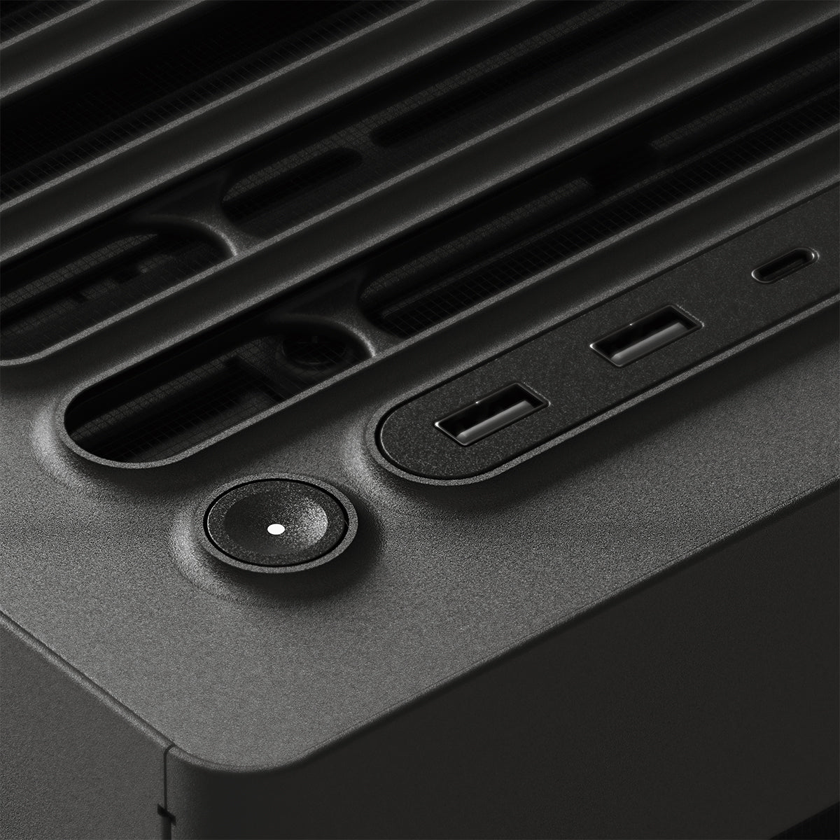 Havn HS 420 VGPU PCIE 5.0 ATX Mid Tower Case - Black