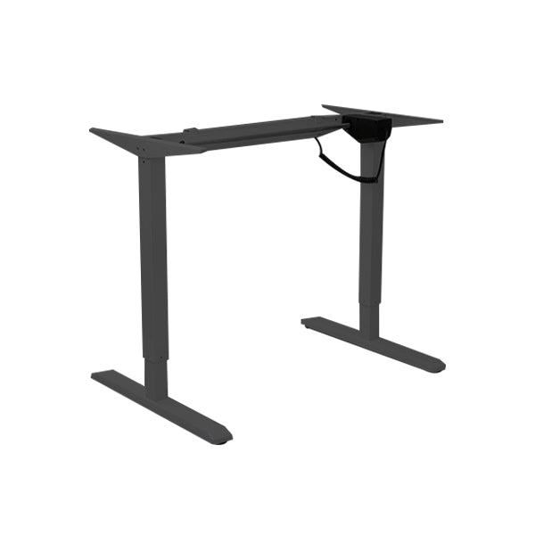 Lumi Premium Electric Single-Motor Sit-Stand Desk With Display Black