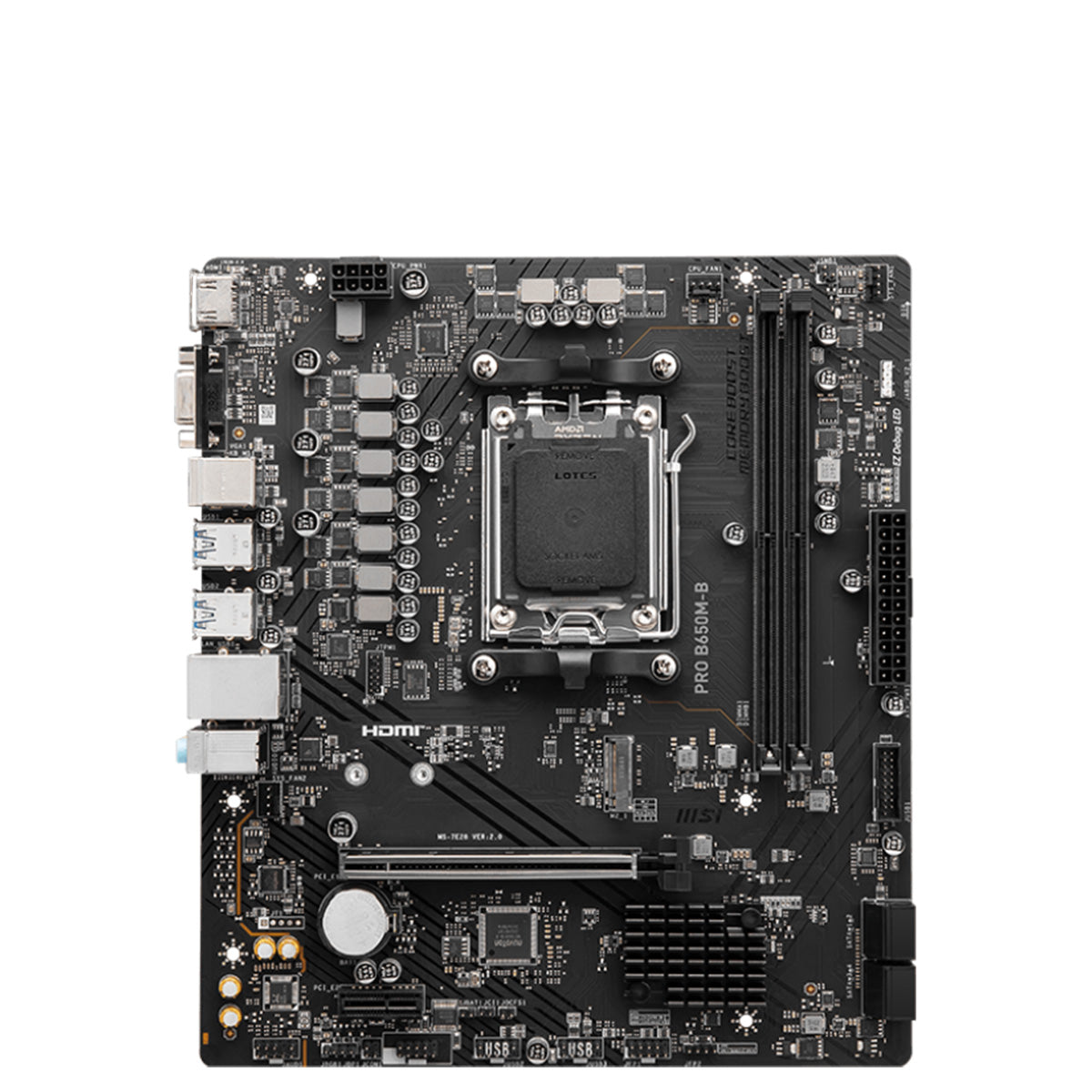 MSI PRO B650M-B mATX Motherboard