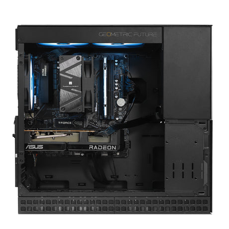 Gravity RR RX 7600 Ryzen 5 5500 Gaming PC - BLACK