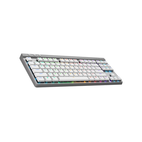 Logitech G515 Lightspeed TKL Wireless Gaming Keyboard - White Tactile