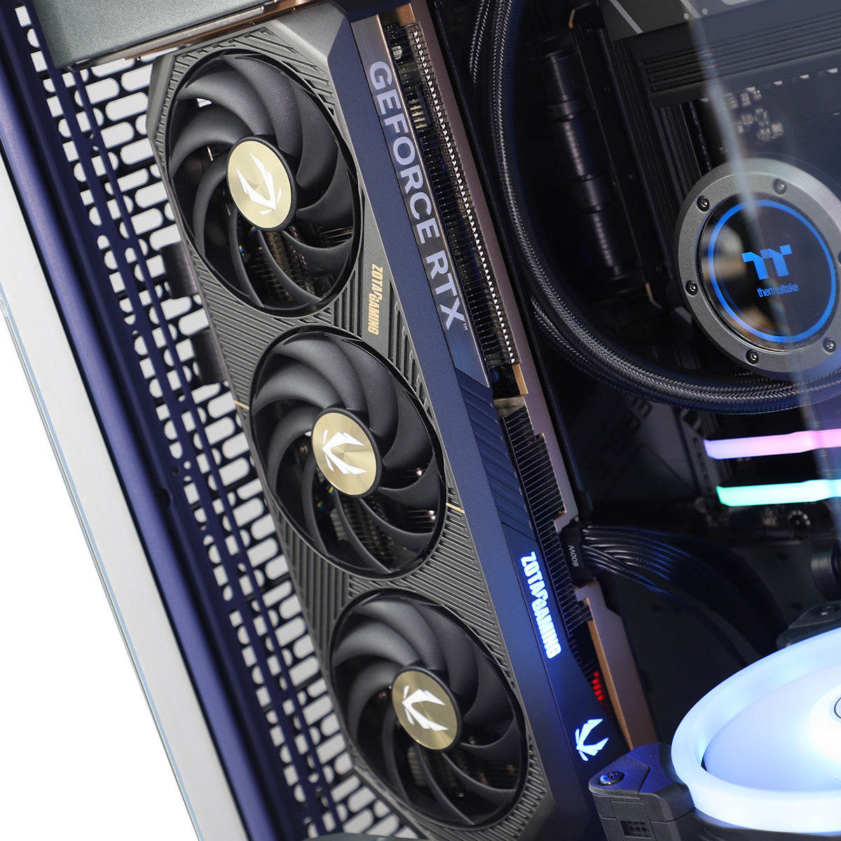 Le Bastion RTX 5080 Ryzen 7 9800X3D Gaming PC - Violet