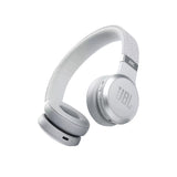 JBL Live 460NC Wireless On-Ear Noise Cancelling Headphones - White