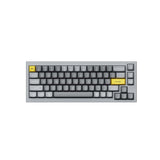 Keychron Q2 65% Silver Grey Mechanical Keyboard - G Pro Brown Switch