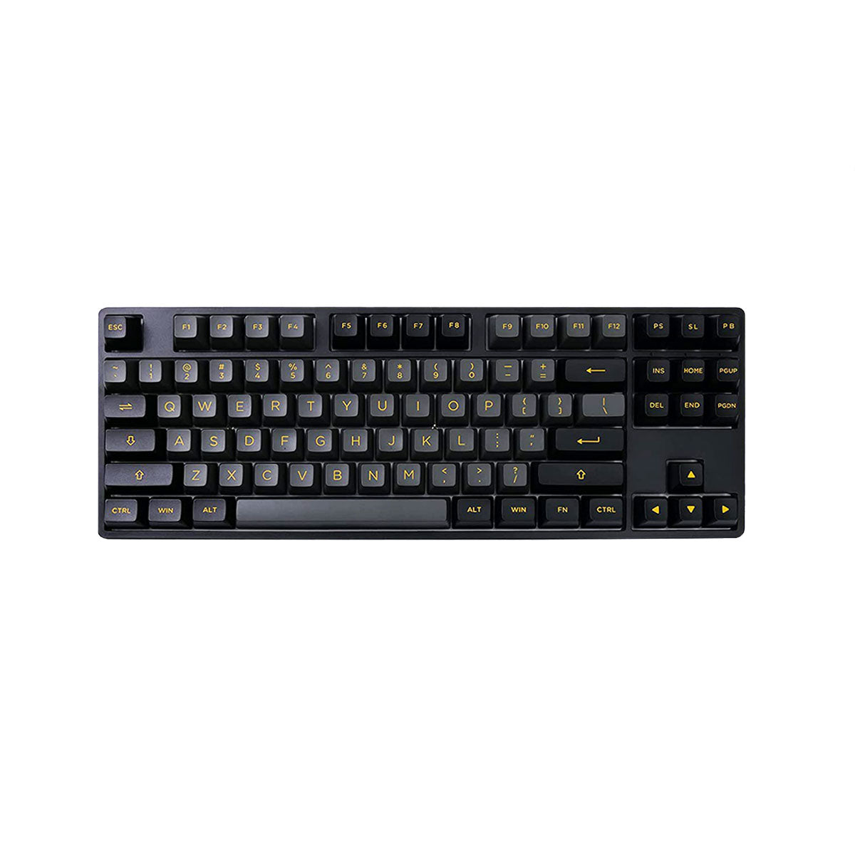 Akko 5087B Plus Black & Gold Hot-Swappable Wireless RGB Keyboard CS Silver Switch