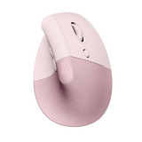 Logitech Lift Vertical Ergonomic Wireless Mouse - Rose