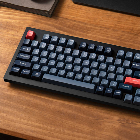 Keychron V5 Max 96% RGB Carbon Black Wireless Mechanical Keyboard - Jupiter Banana Switch