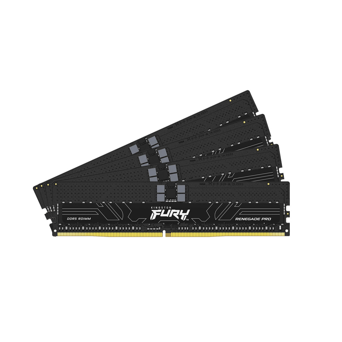 Kingston FURY Renegade Pro 64GB (4x16GB) DDR5-6000 CL32 ECC Registered Memory (KF560R32RBK4-64)