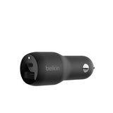 Belkin Boost Charge Universal 37W Car Charger - Black